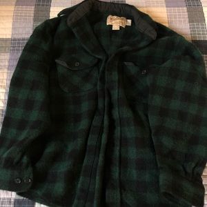 Woolrich heavy wool flannel jacket